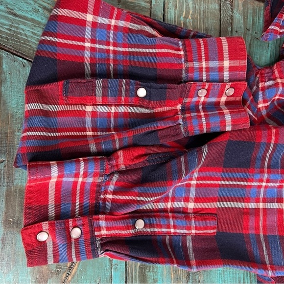 Windriver Red Plaid Button Down Shirt 100% Cotton Size 2XL - Picture 10 of 11